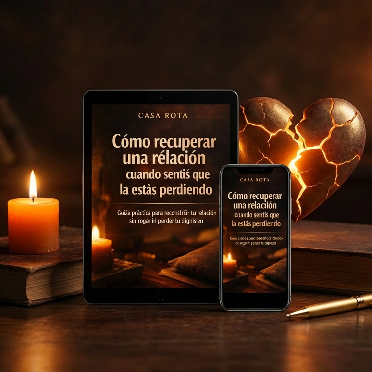 Cómo recuperar una relación cuando sentís que la estás perdiendo